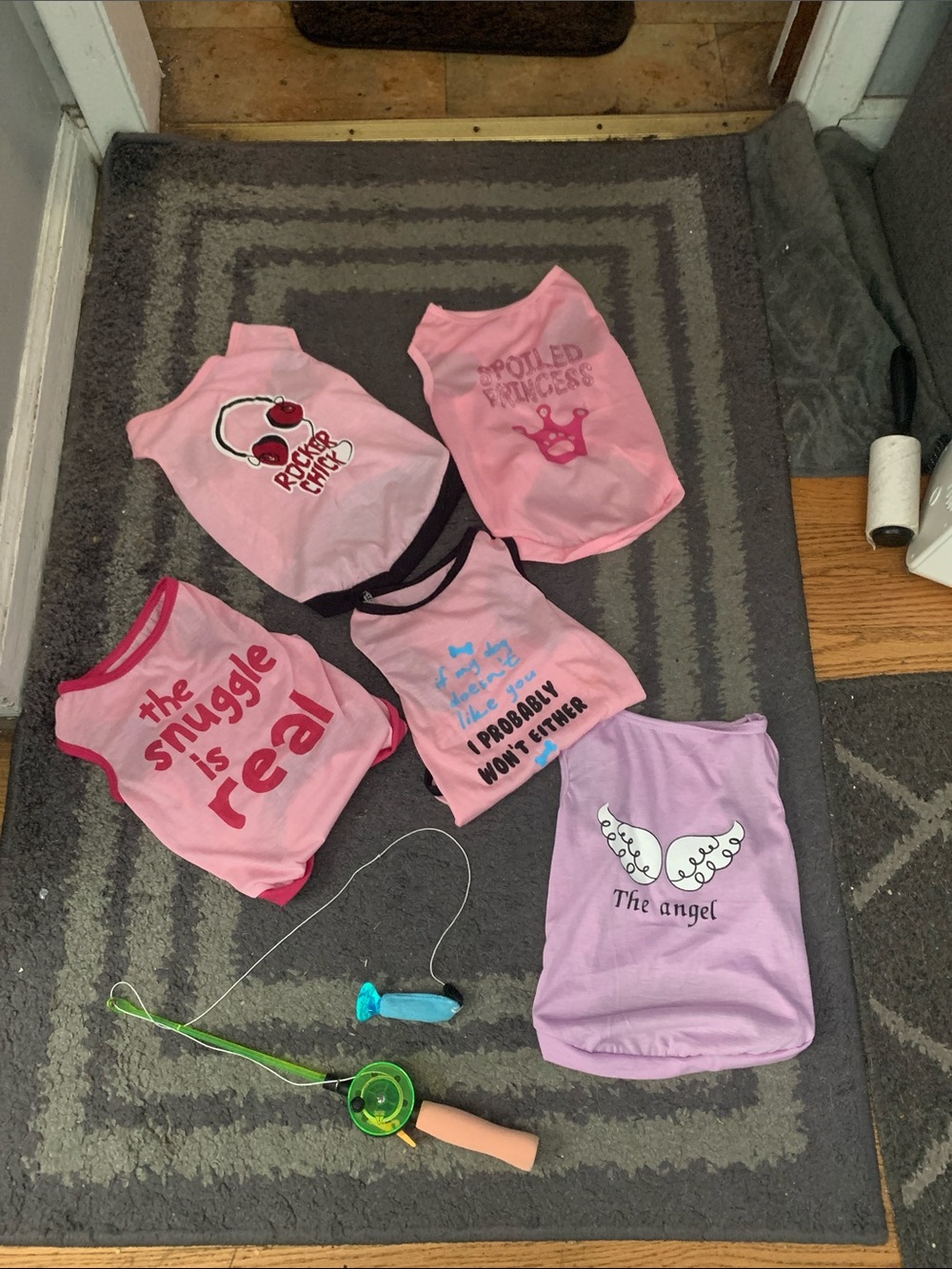 Pink Mix Dog Tank Tops - Cute Slogans & Graphics
